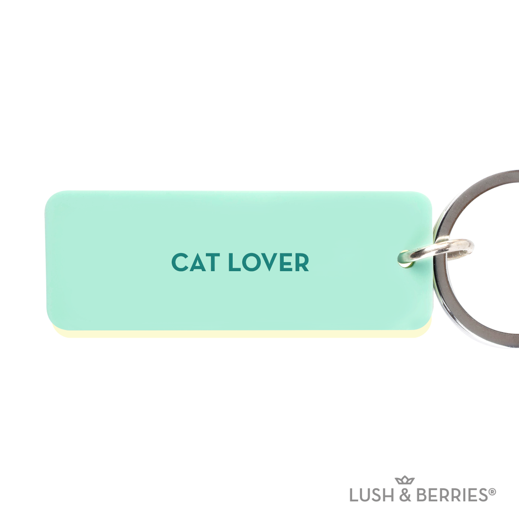 Llavero frases: Cat Lover