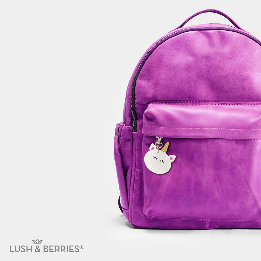 Tag para mochila Unicornio Lush Berries MX