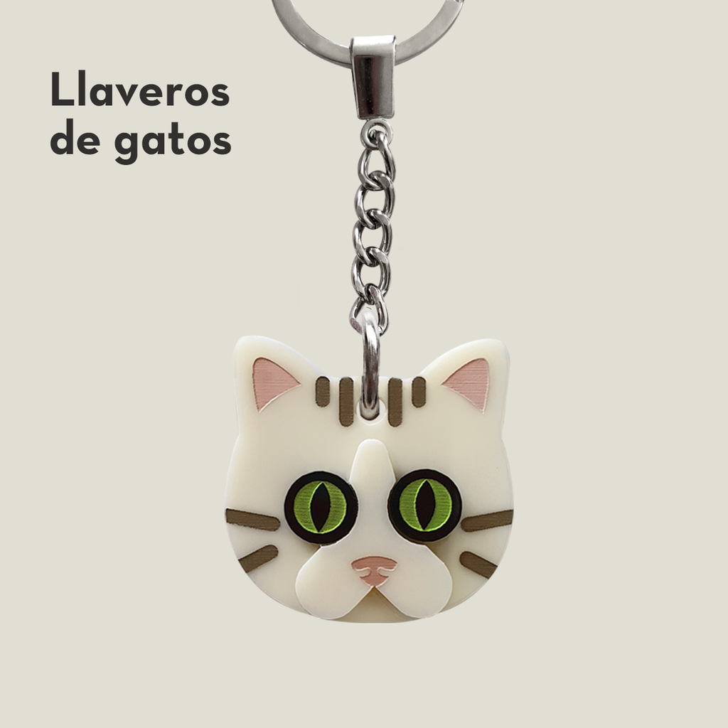 Llaveros de gatos