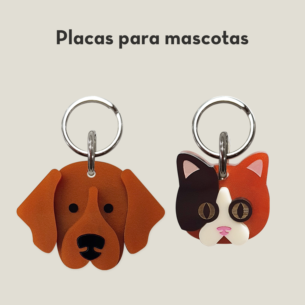 Placas para mascotas