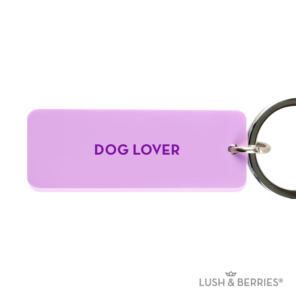 Llavero frases: Dog Lover