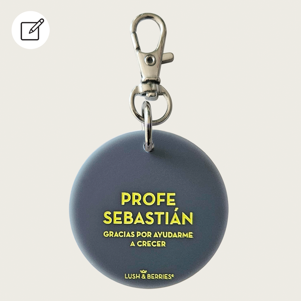 Charm Redondo Personalizable: Maestros