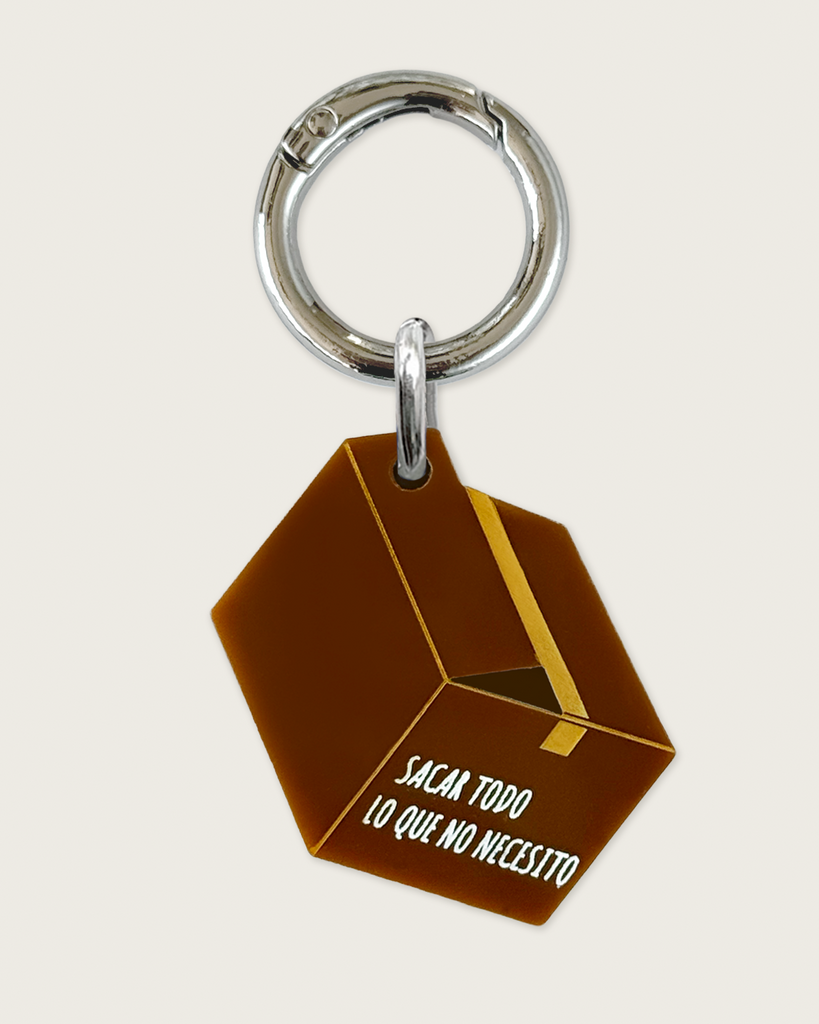 Mini Charm: Caja "Sacar todo lo que no necesito"