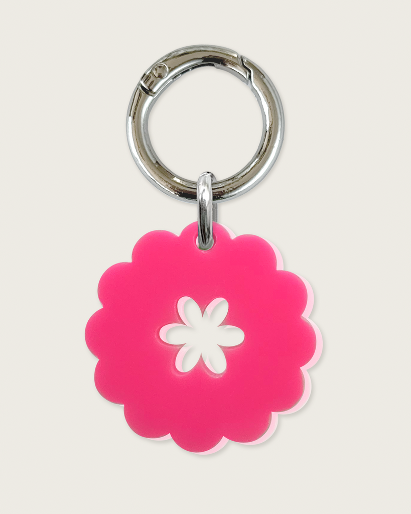 Mini Charm: Flor (doble vista)