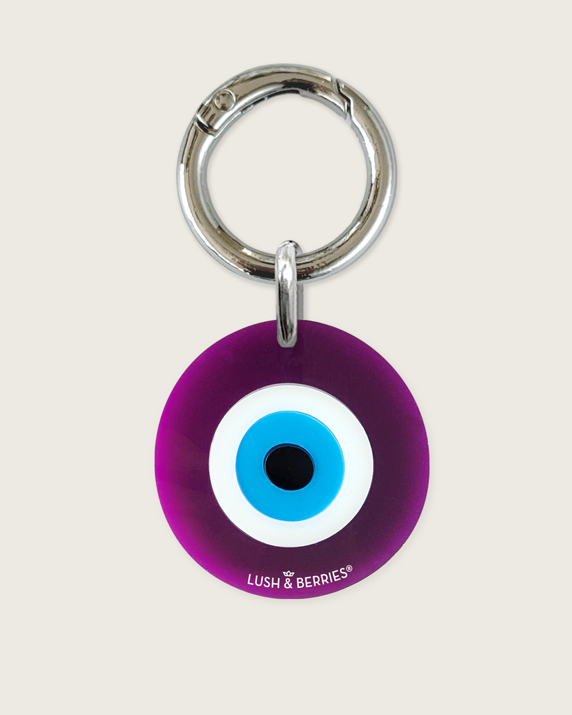 Mini charm Ojo turco: morado