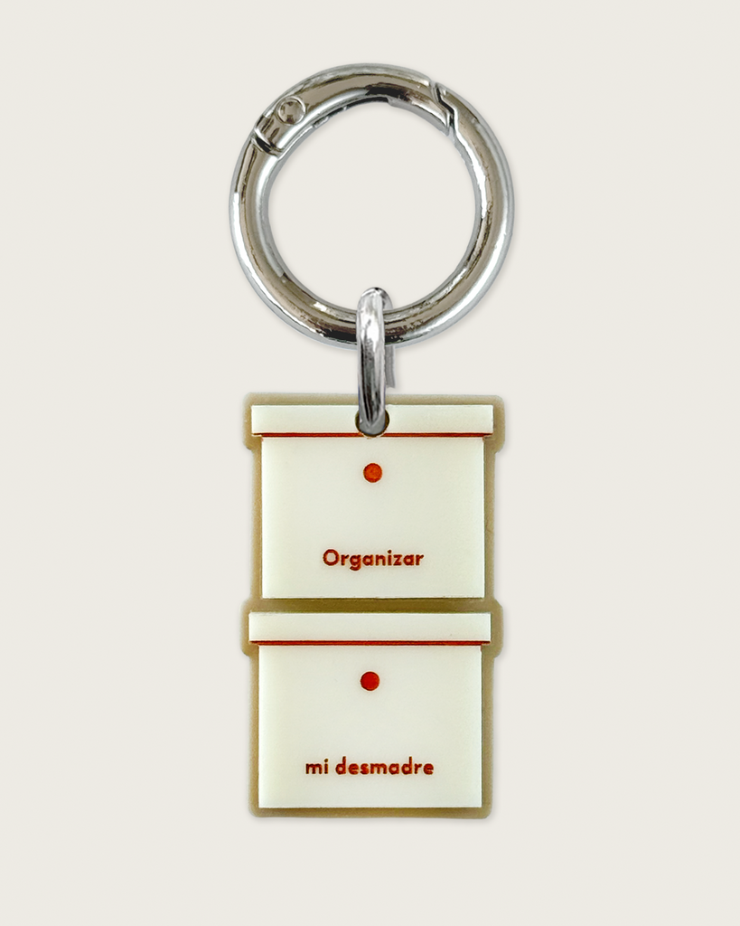Mini Charm: Cajas "Organizar mi desmadre"