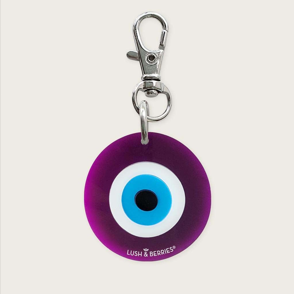 Mini charm Ojo turco: morado