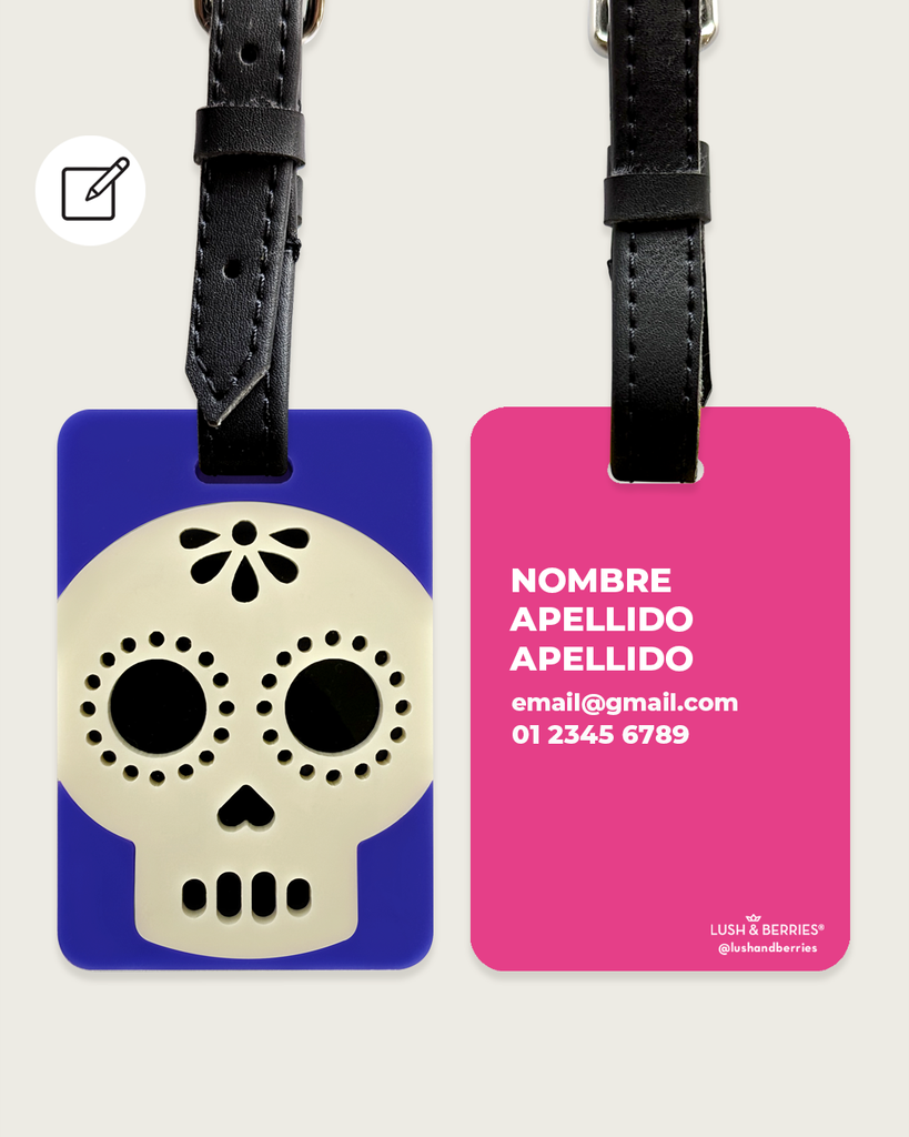 Identificador de maleta: Calaverita