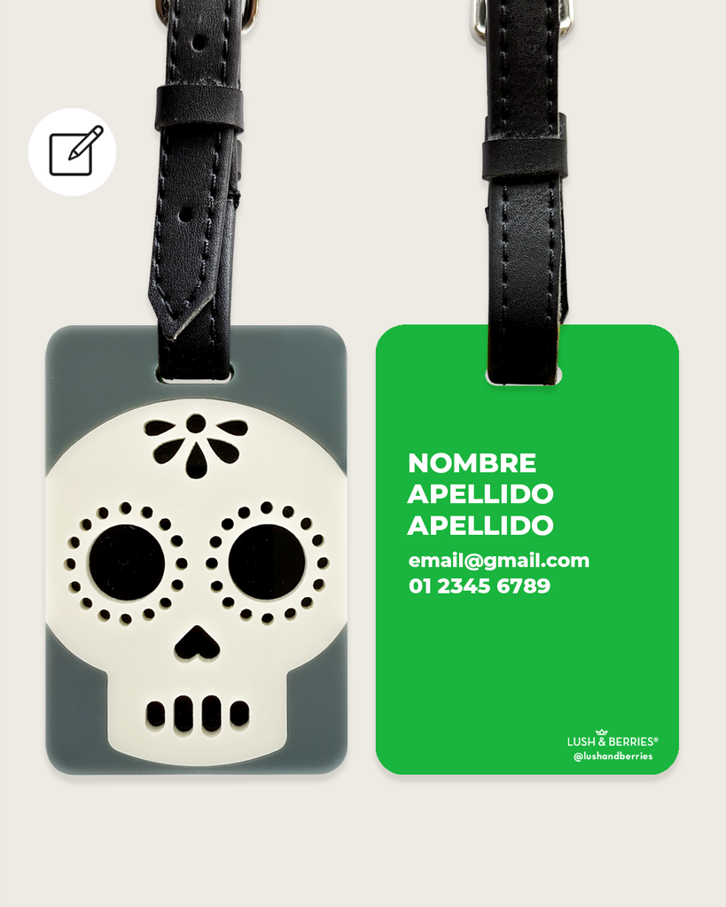 Identificador de maleta: Calaverita