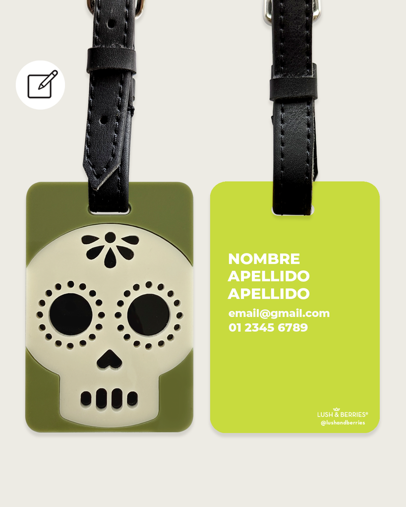 Identificador de maleta: Calaverita