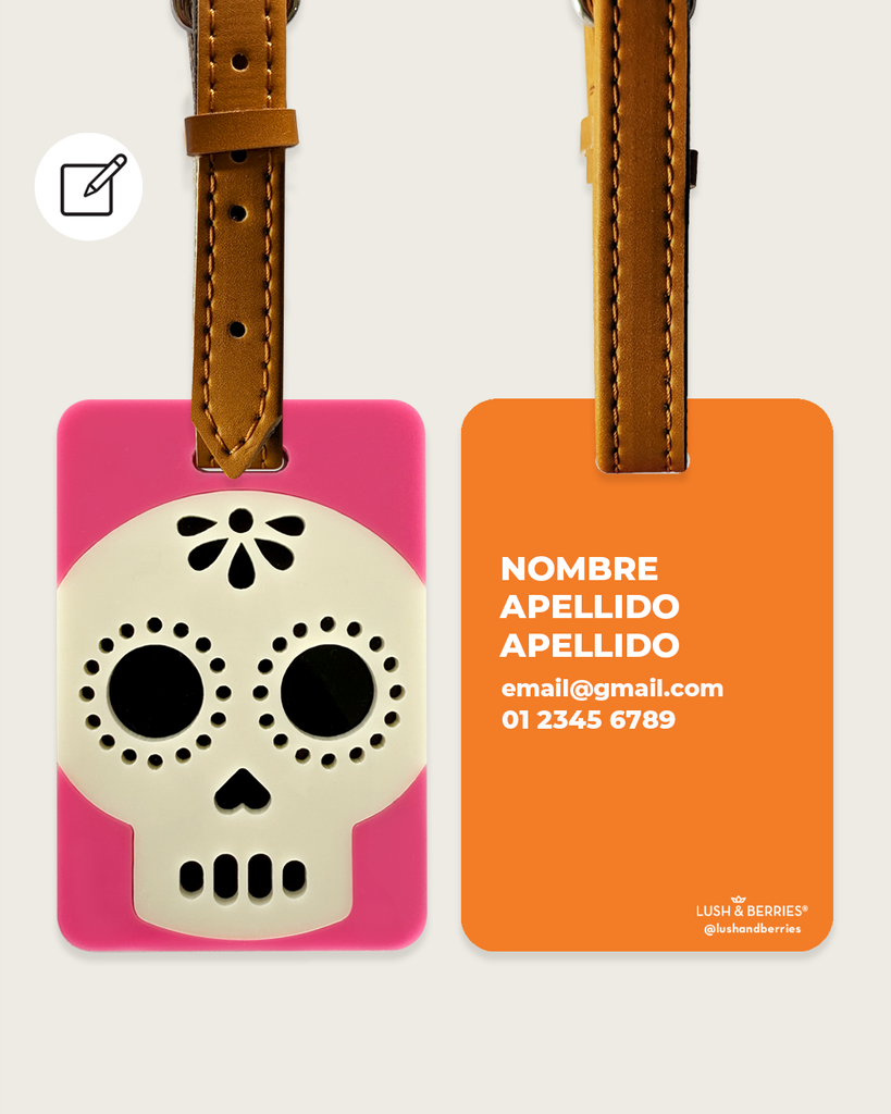 Identificador de maleta: Calaverita