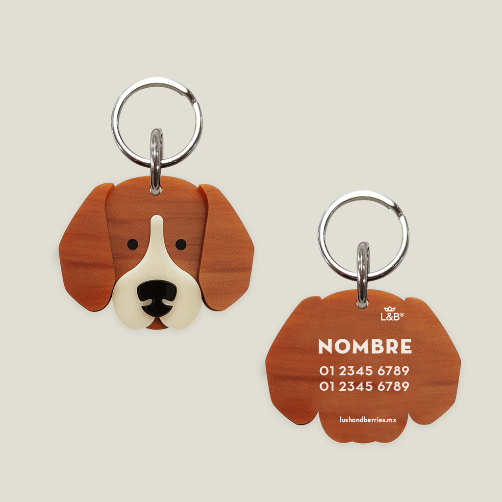 Placa para perro: Beagle