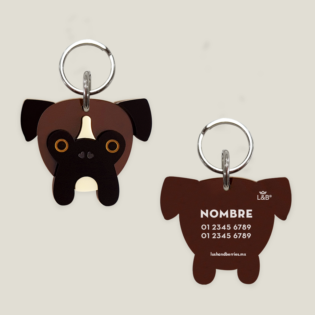 Placa para perro: Boxer