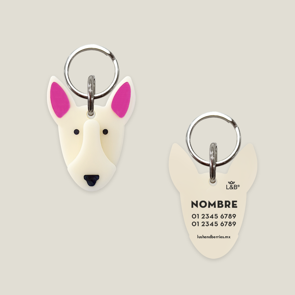 Placa para perro: Bull Terrier