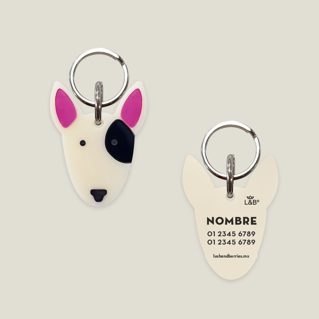 Placa para perro: Bull Terrier