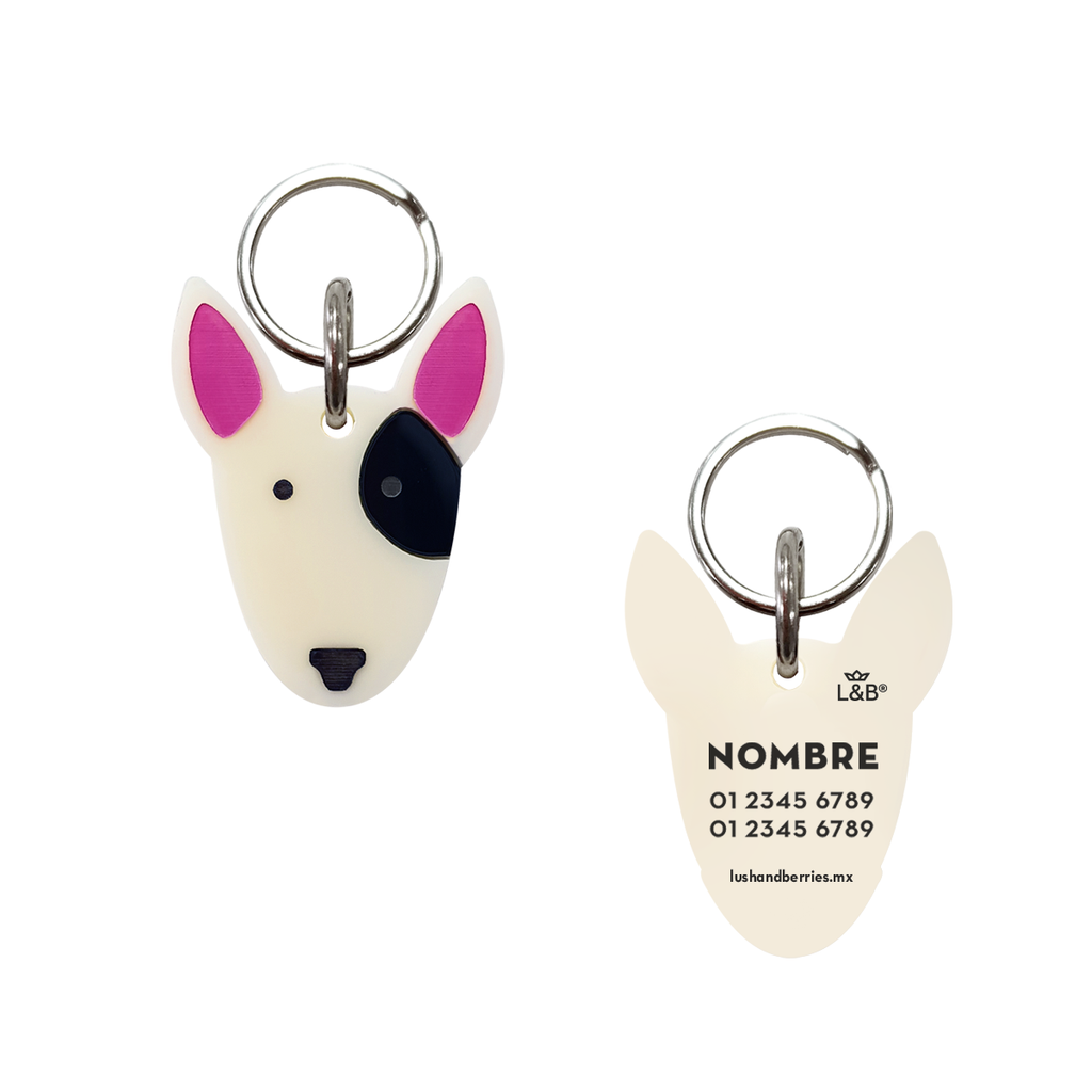 Placa para perro: Bull Terrier