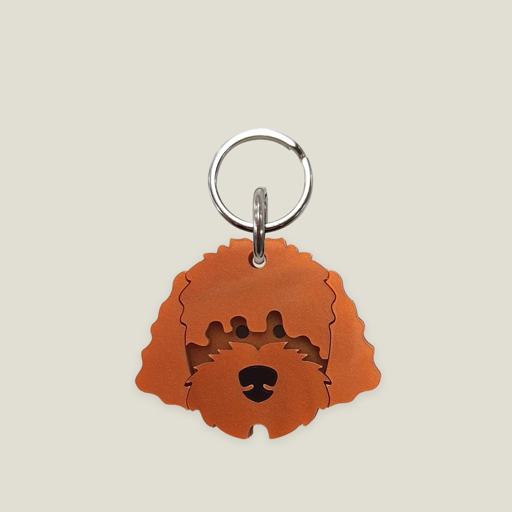 Placa para perro: Golden Doodle