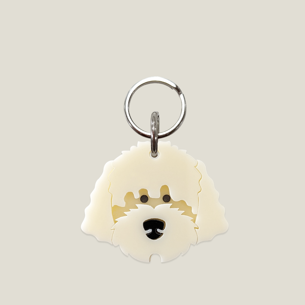 Placa para perro: Golden Doodle