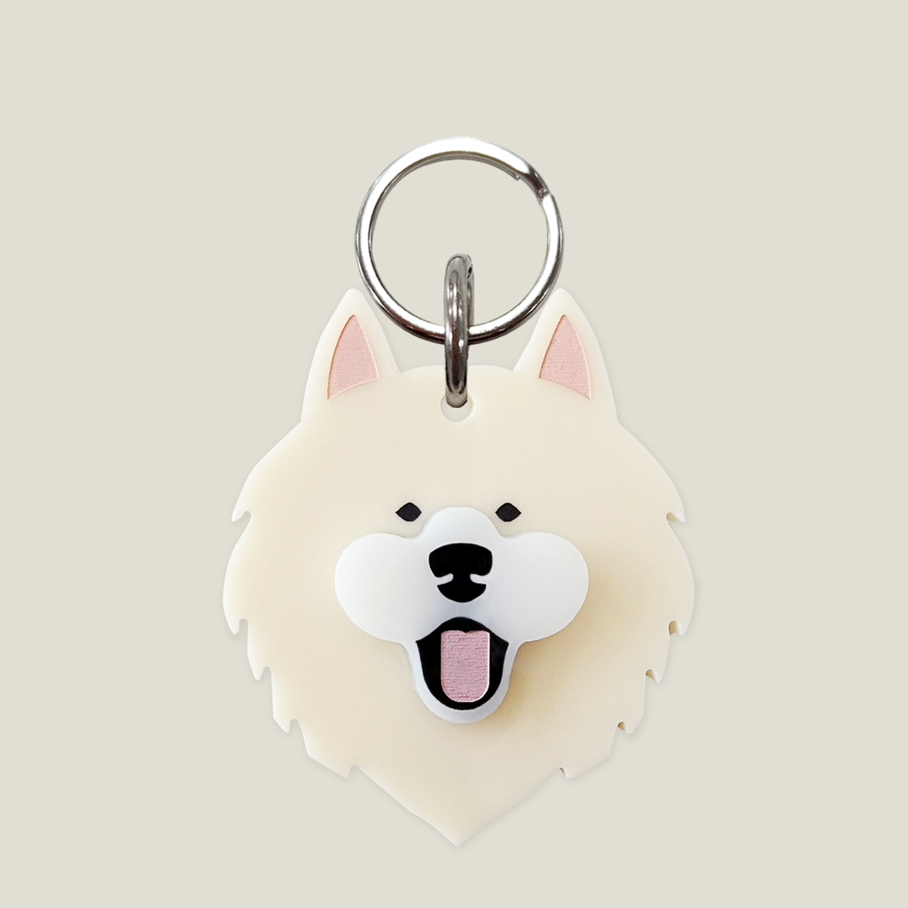 Placa para perro: Samoyedo