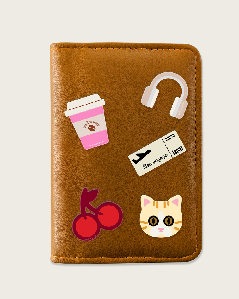 Portapasaporte: Gato