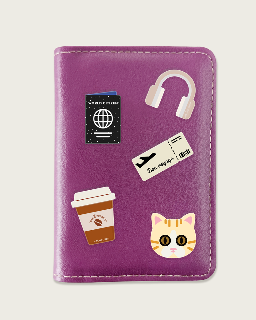 Portapasaporte: Gato