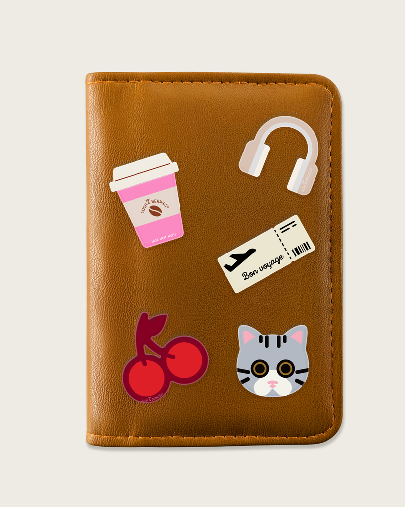 Portapasaporte: Gato