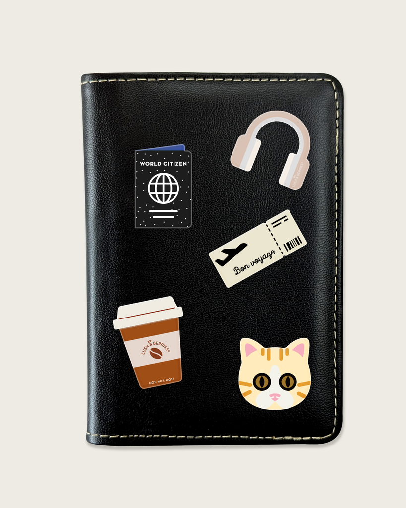 Portapasaporte: Gato