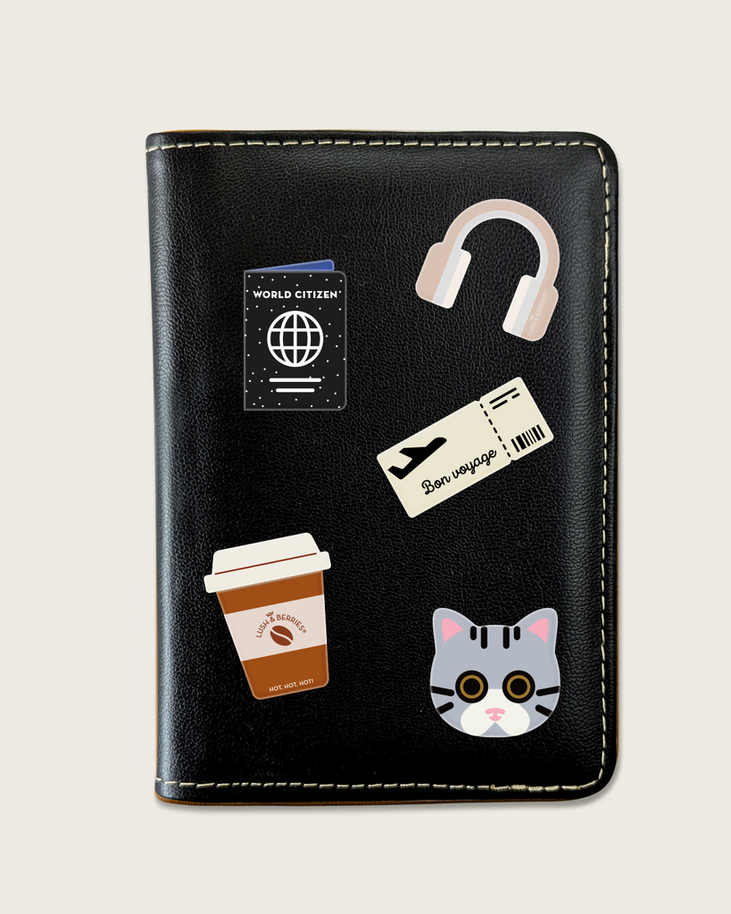 Portapasaporte: Gato