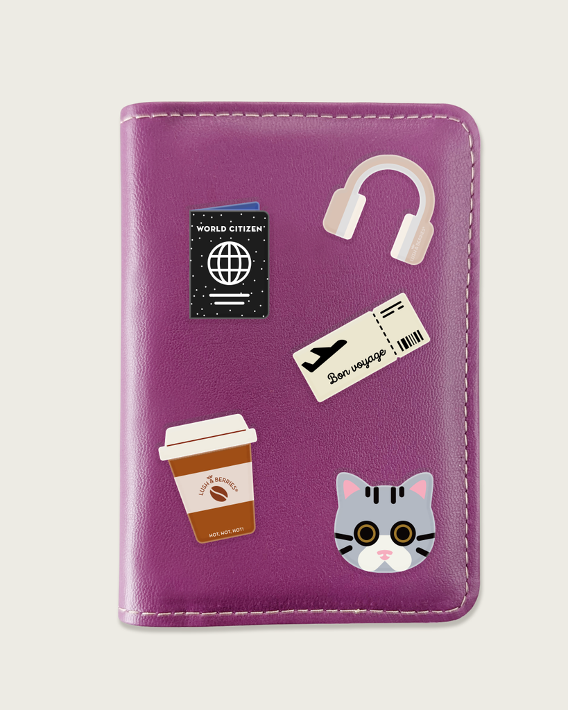 Portapasaporte: Gato