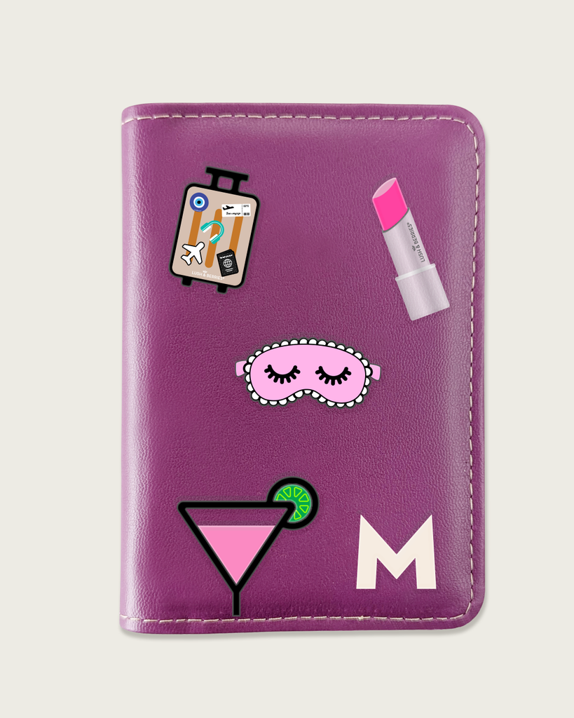 Portapasaporte: Glam