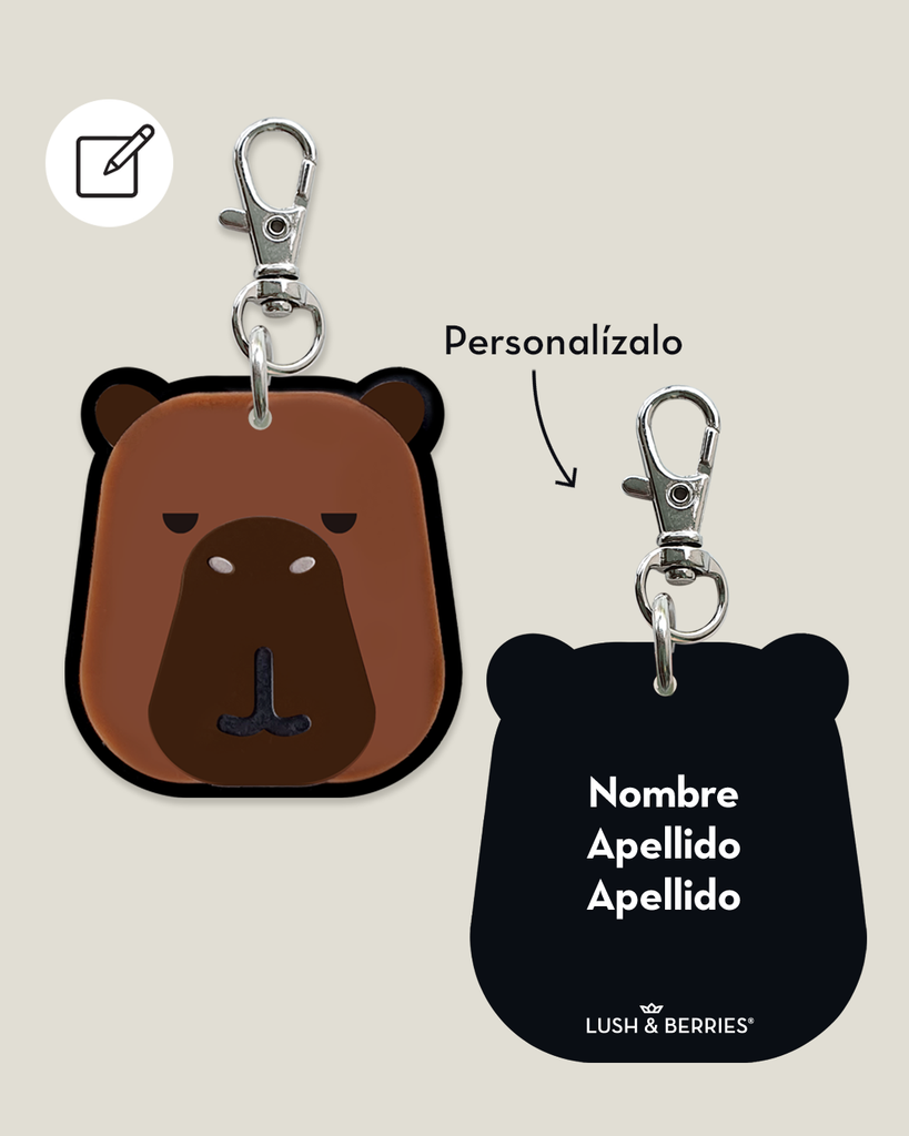 Tag Capibara ¡Personalízalo!