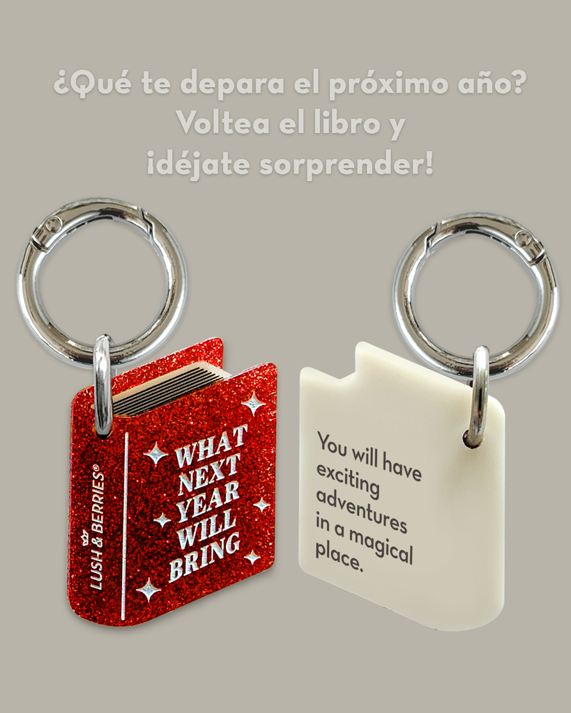 Mini Charm Libro de predicciones 2026: cereza