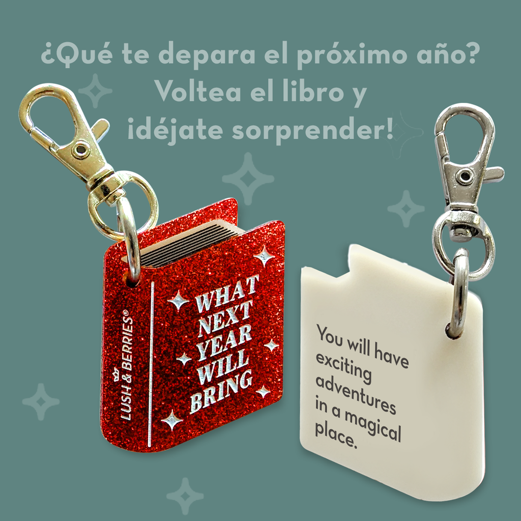 Mini Charm Libro de predicciones 2024: cereza