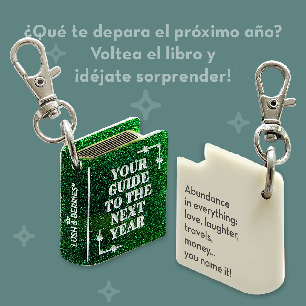 Mini Charm Libro de predicciones 2024: verde