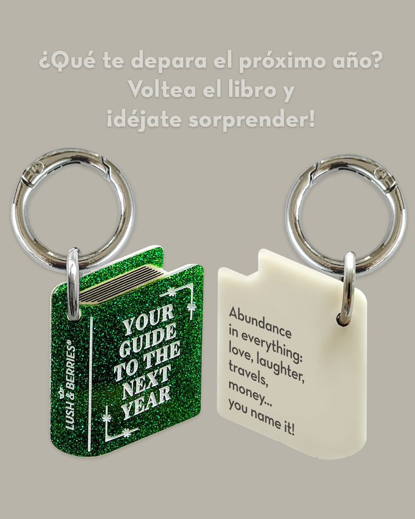 Mini Charm Libro de predicciones 2026: verde