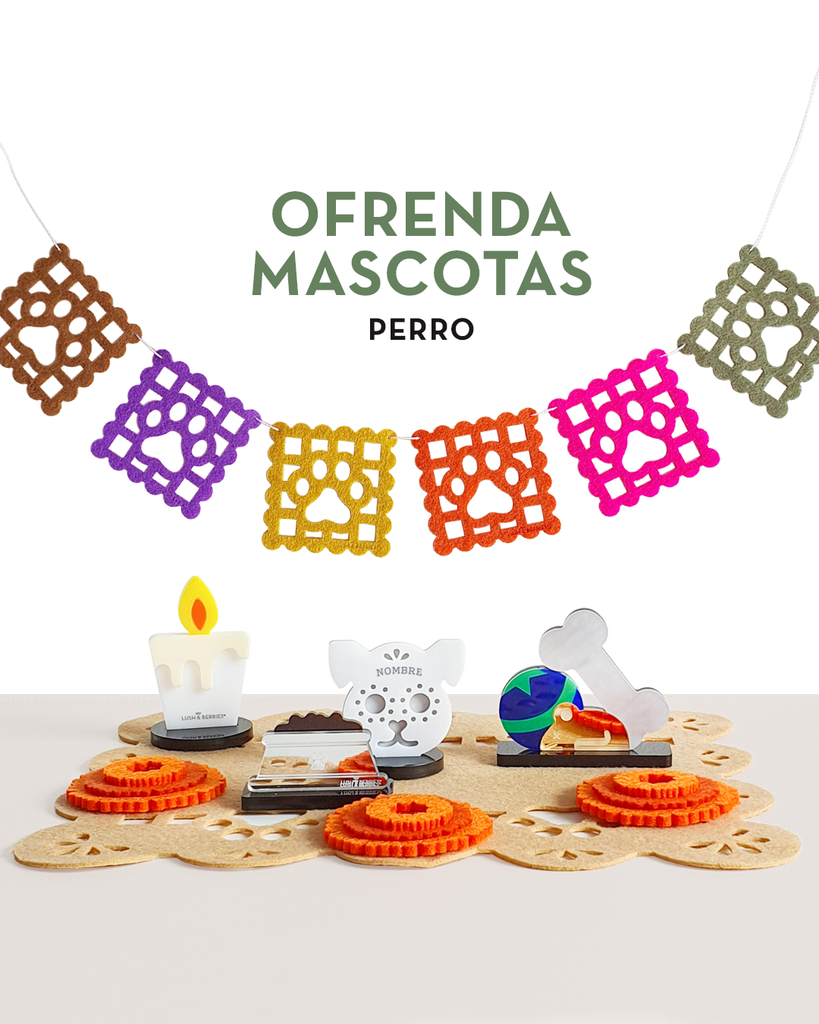 Ofrenda de Día de Muertos: Mascotas