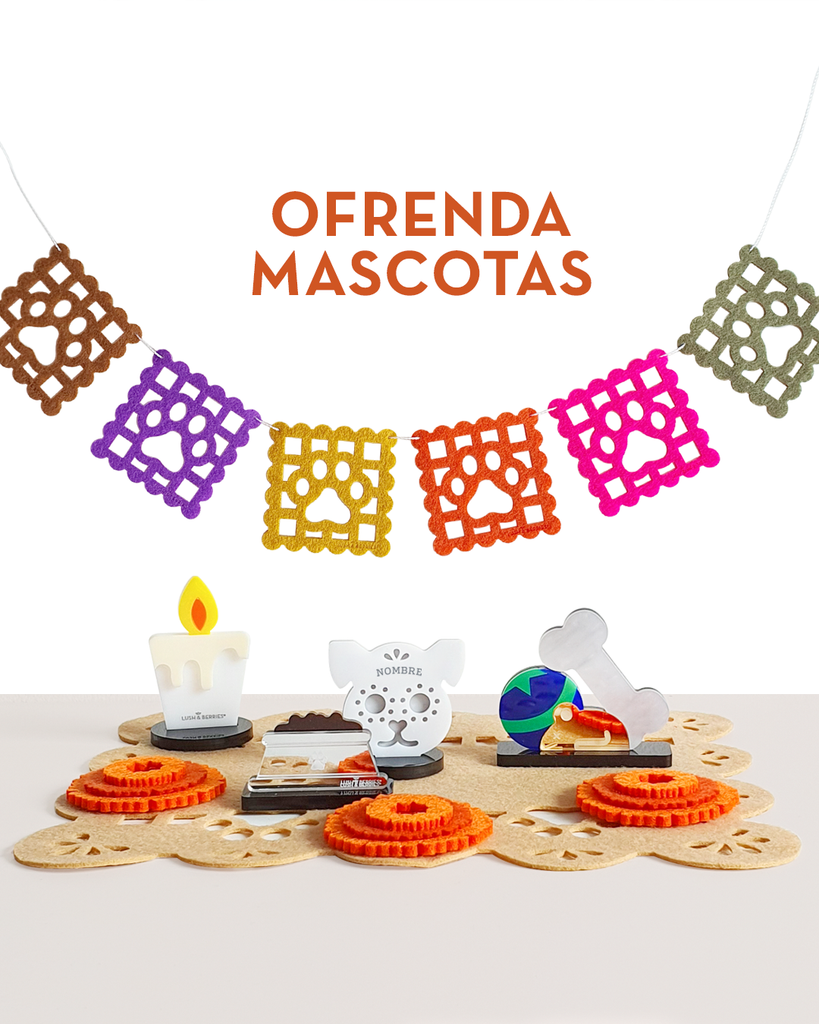 Ofrenda de Día de Muertos: Mascotas