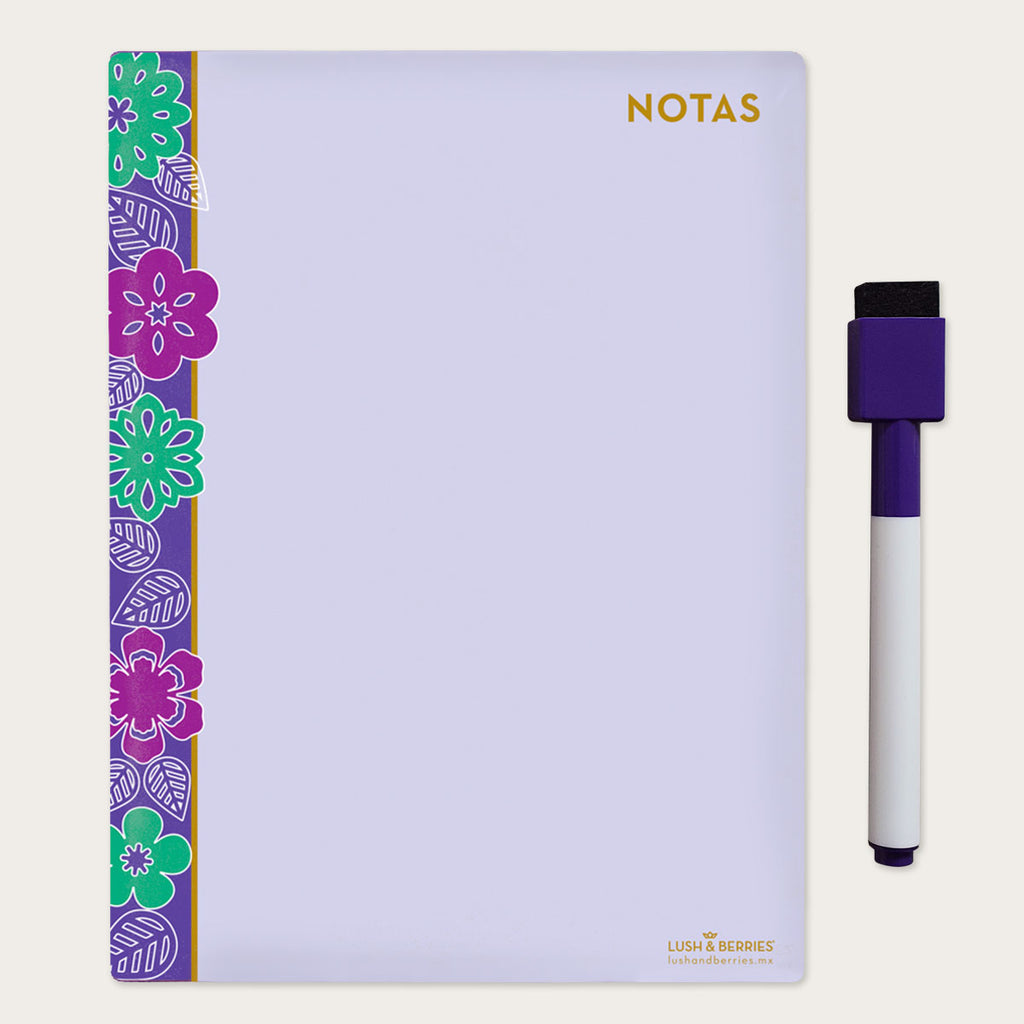 Purple Bloom Notepad