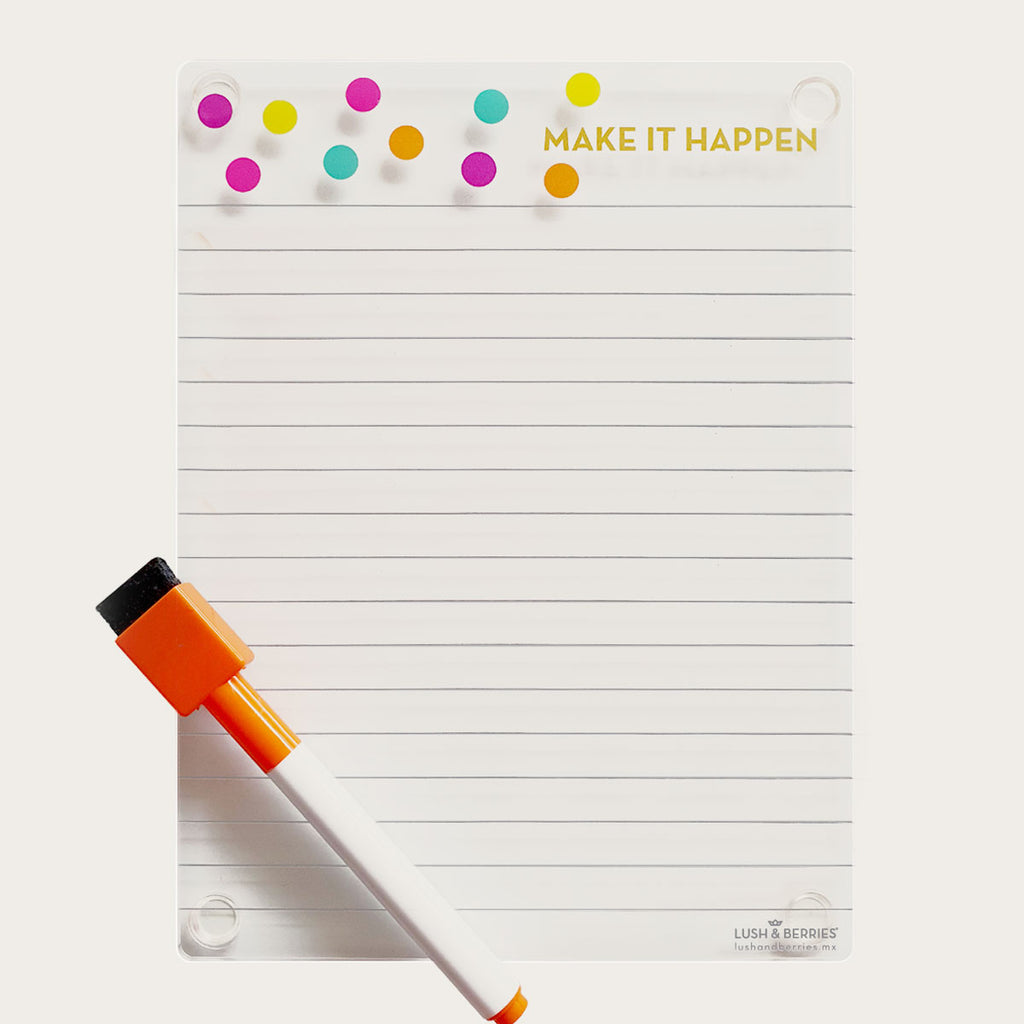 Make It Happen Notepad