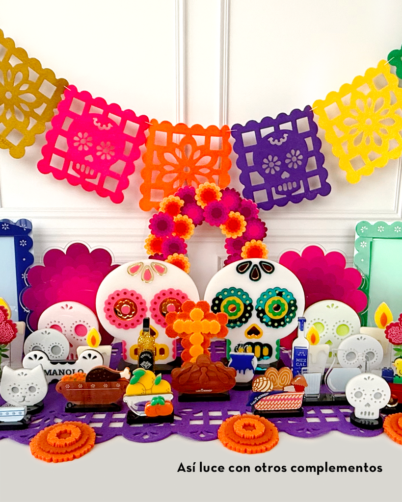 Ofrenda: Arco de flores