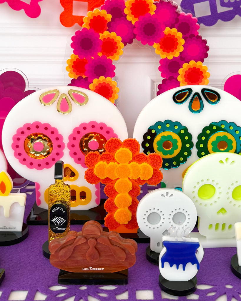 Ofrenda: Cruz de flores