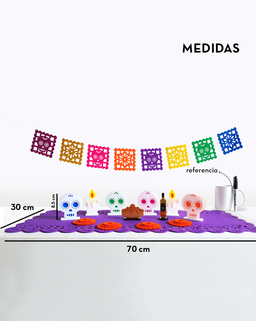 Ofrenda de Día de Muertos (Color)