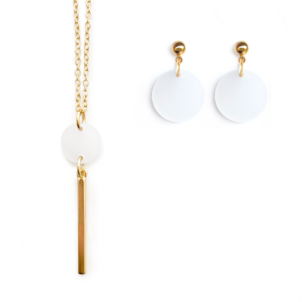 Confetti: collar y aretes
