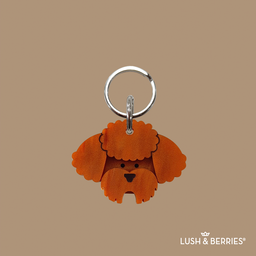 Placa para perro: Poodle