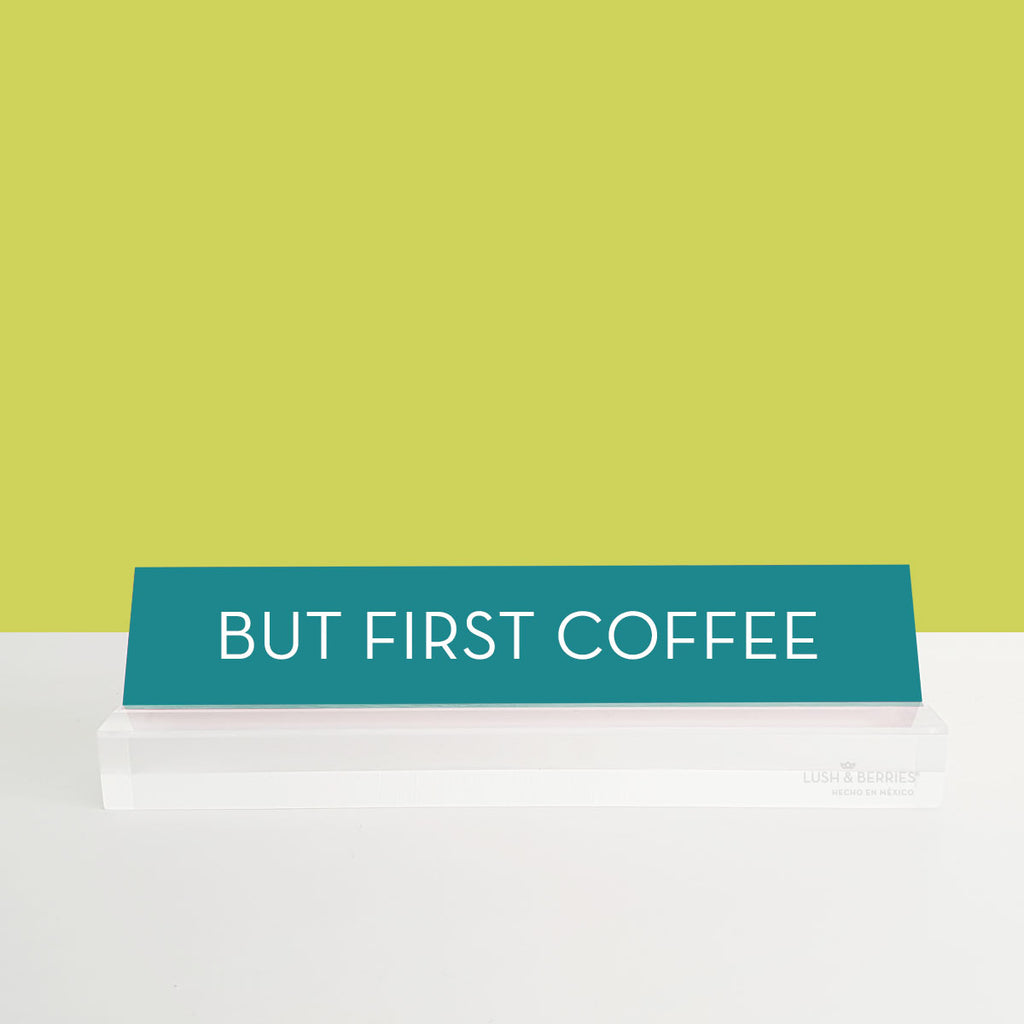 Placa para escritorio: Teal