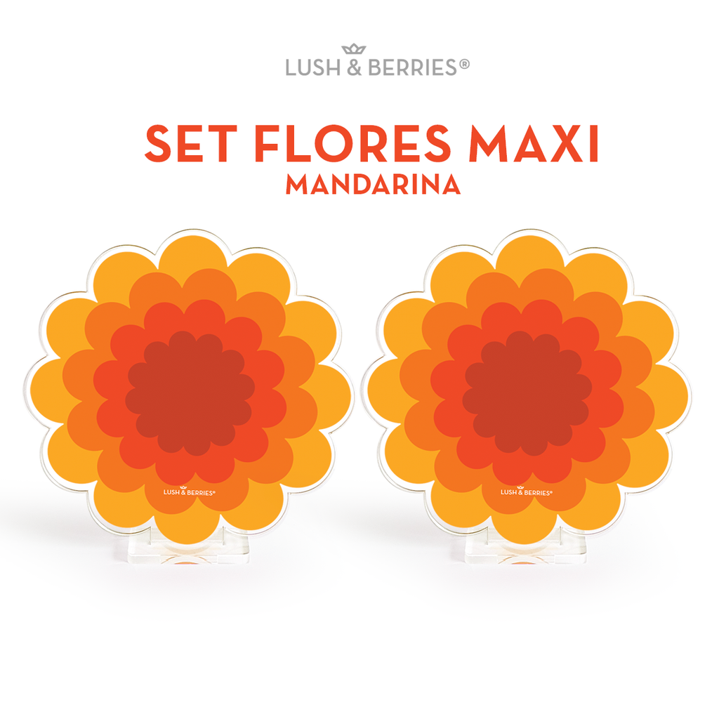 Ofrenda: Set Flores Maxi (2 piezas)